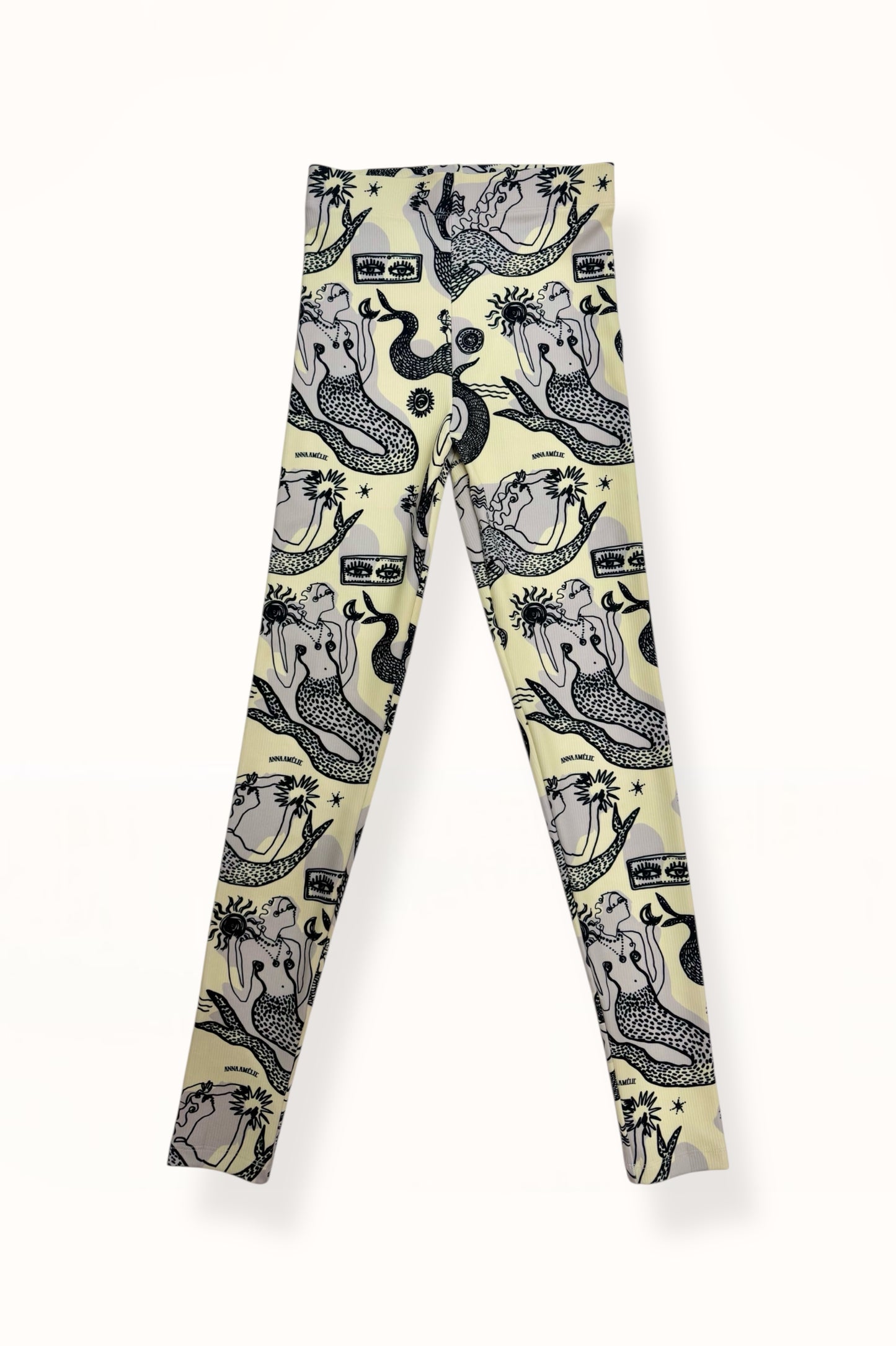 ACTIVEWEAR RIBBED SET – “MERMAID PRINT” | LEMON BUTTER & GREY