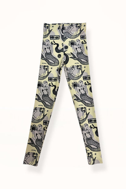 ACTIVEWEAR RIBBED SET – “MERMAID PRINT” | LEMON BUTTER & GREY