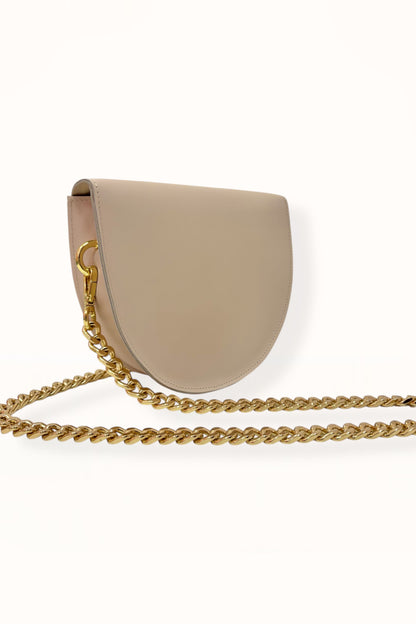 DORIS BAG - NUDE BEIGE SMOOTH LEATHER