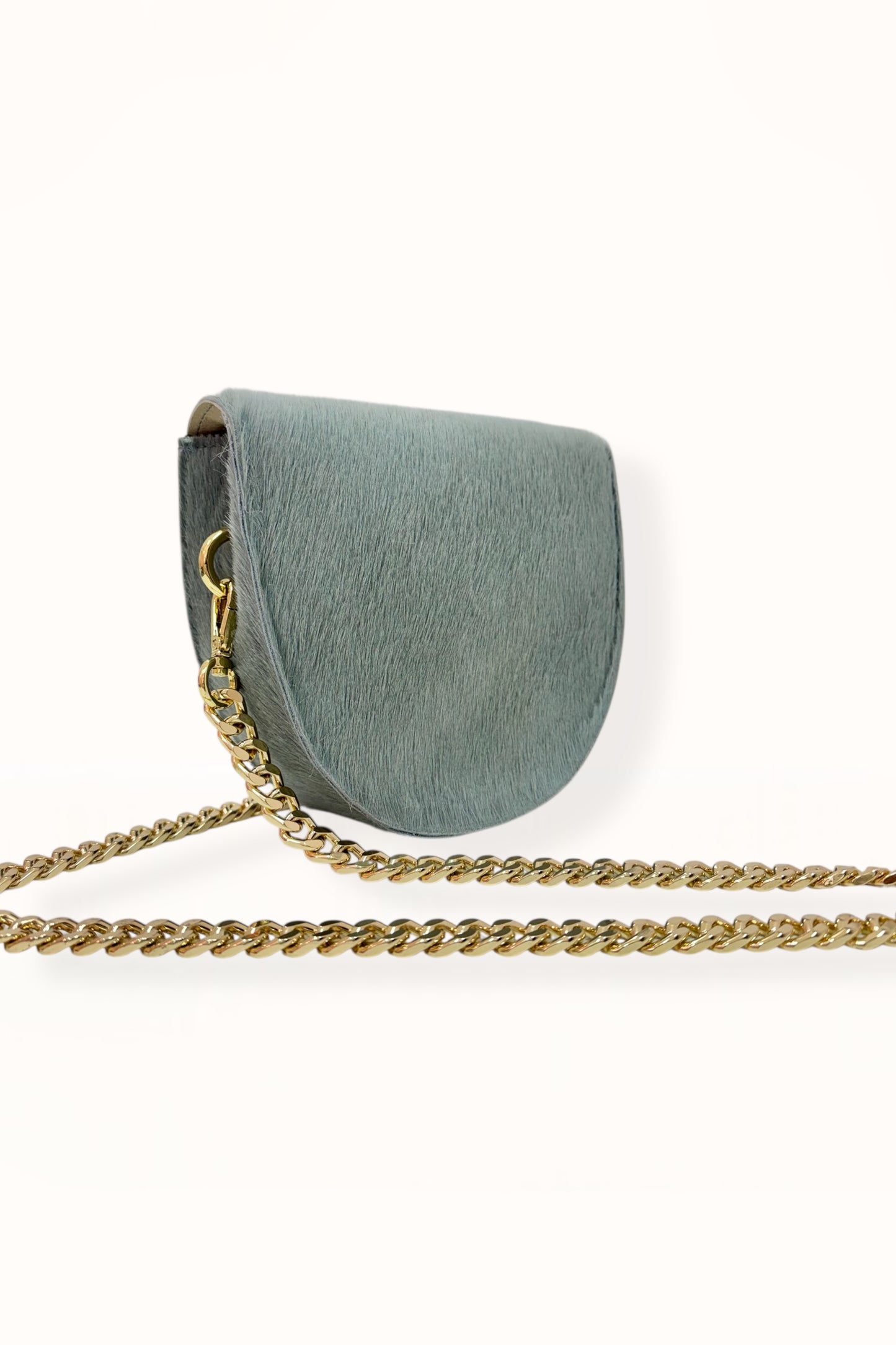 DORIS BAG - STEEL GREY HORSEHAIR LEATHER