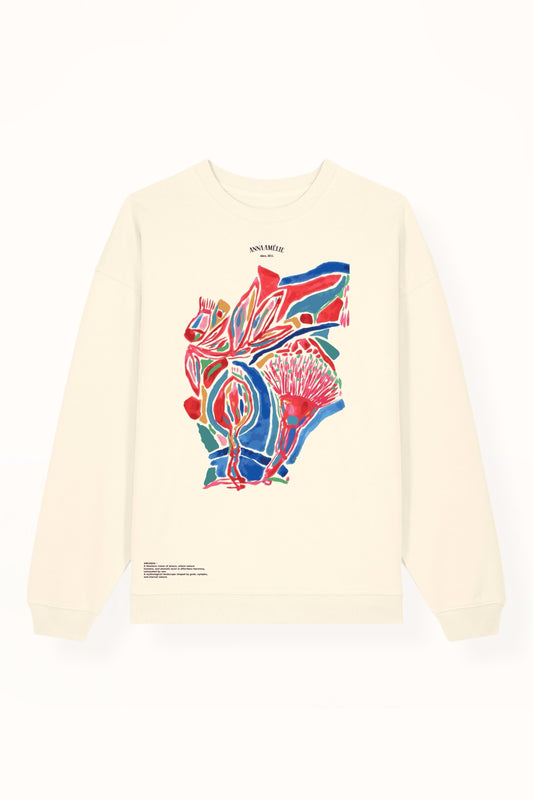 “ARCADIA” SWEATER | CREME