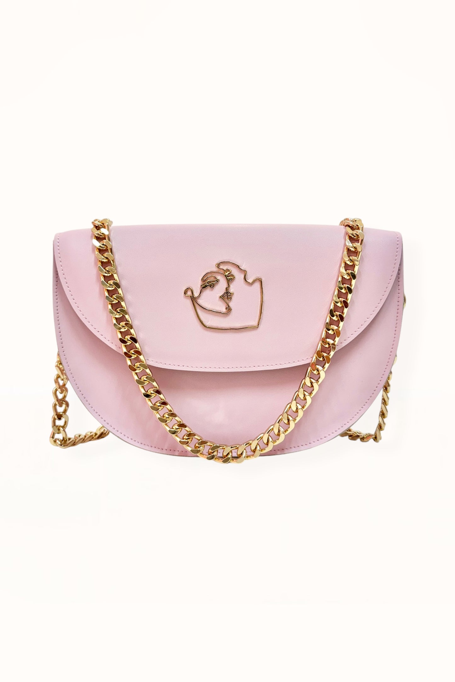 SIENNA BAG - SOFT PINK SMOOTH LEATHER