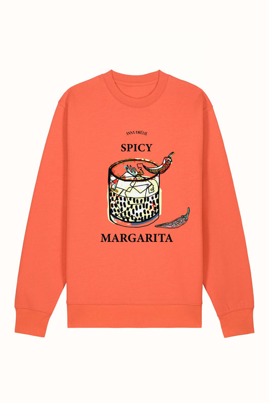 SPECIAL PRE-ORDER | “SPICY MARGARITA” SWEATER | SPICY ORANGE