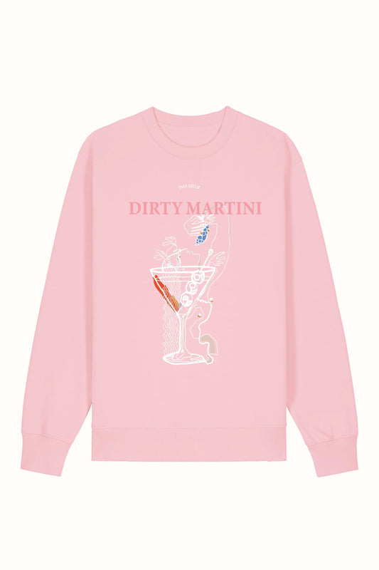SPECIAL PRE-ORDER | “DIRTY MARTINI” SWEATER | LIGHT PINK