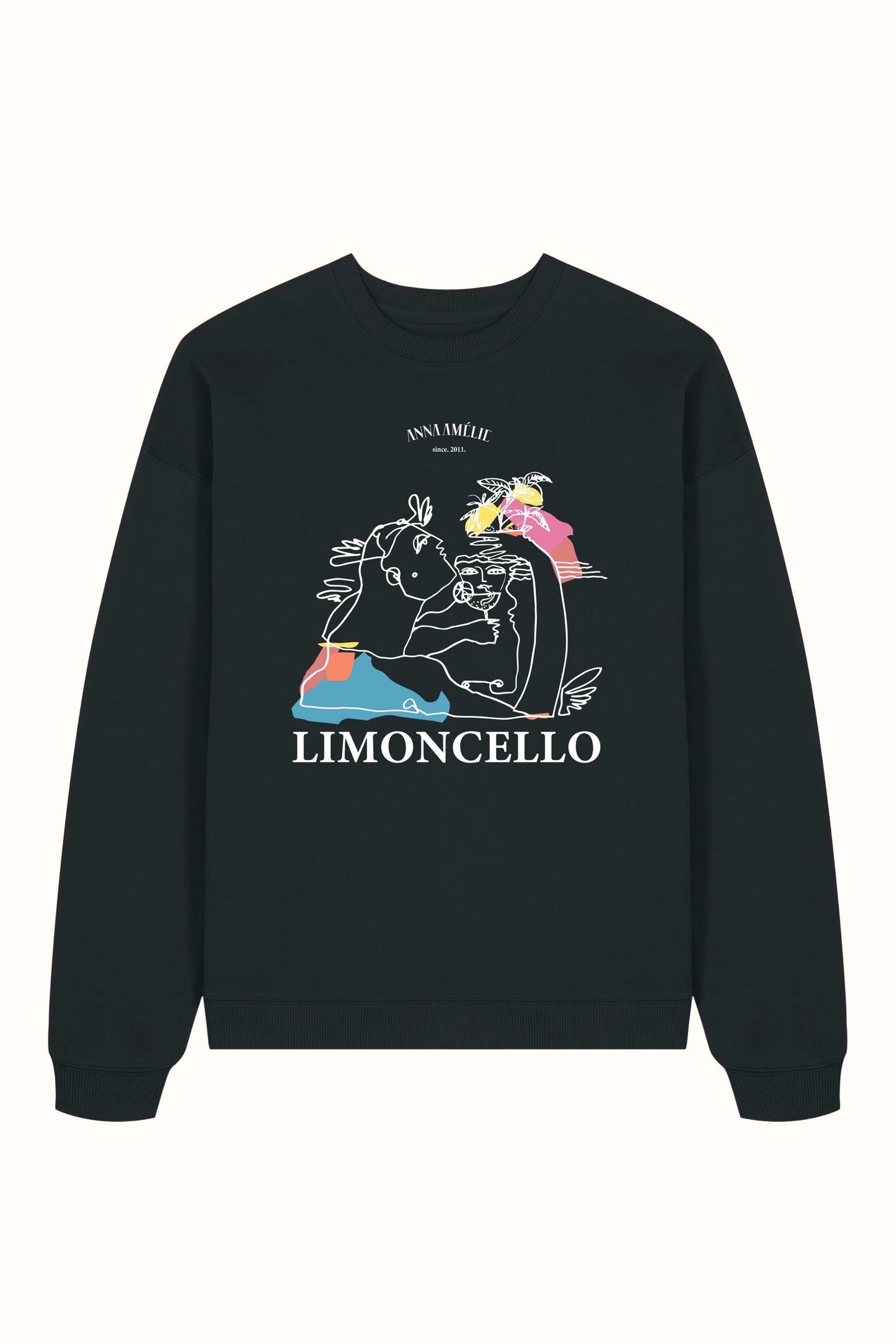SPECIAL PRE-ORDER | “LIMONCELLO” SWEATER | BLACK
