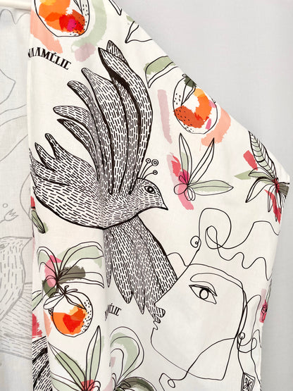 Special Pre-Order | CAFTAN - BIRDS PRINT | COLORFUL